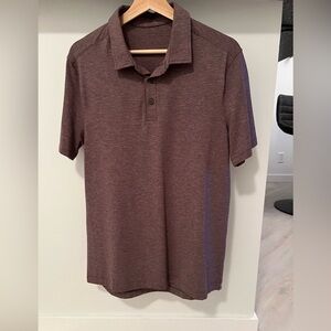 lululemon athletica Maroon Polo Shirt